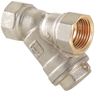 Фильтр механической очистки VALTEC DN 32 косой ВР/ВР Ру 16 DN32, латунь