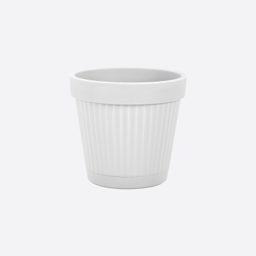 Горшок для дома Dunya Plastik Рим 1.4 л, пластик