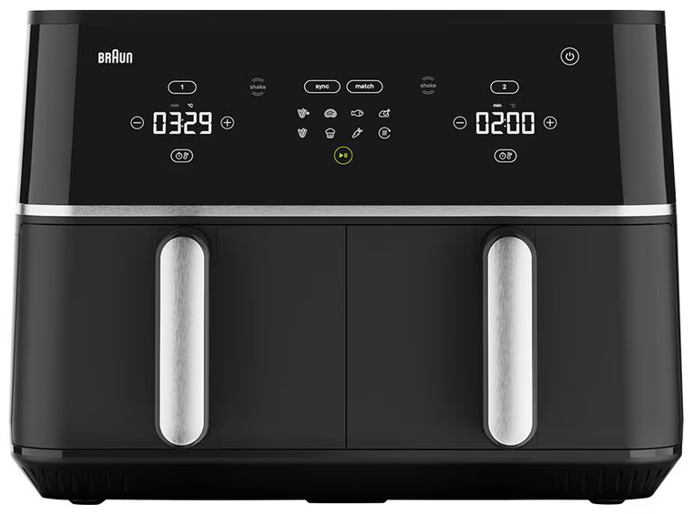 Двойной аэрогриль Braun TD5030IBK черный