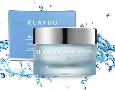 KLAVUU крем BLUE PEARLSATION ONEDAY 8CUPS MARINE COLLAGEN AQUA CREAM для лица, для зоны декольте 50 мл