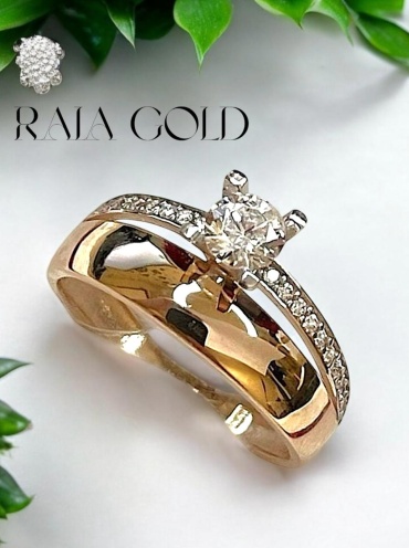 Raia Gold 600470 размер 18 вес 1.91 г золото, без вставок