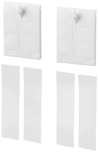IKEA крючок для подвешивания рамки или картины ALFTA 90382844 8х4,5см, 2 шт