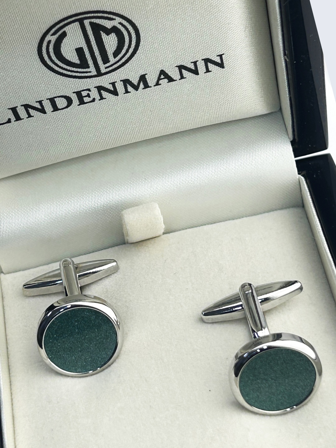 Запонки Lindenmann латунь, без вставок