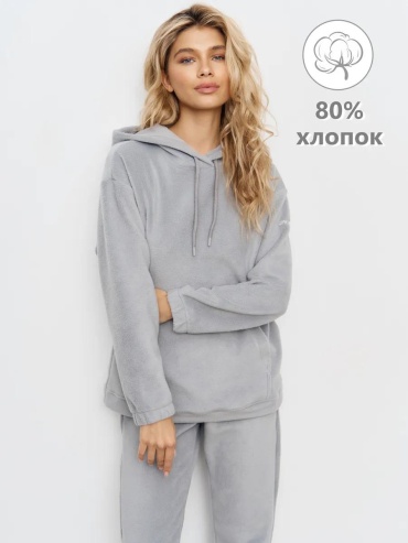 Костюм повседневный серый