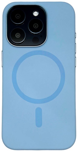 Чехол Mutural для Apple iPhone 15 Pro голубой