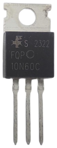 Транзистор полевой FQP10N60C, 1 шт.