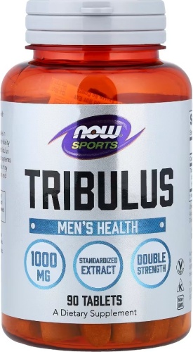 NOW Tribulus Terrestris 1000 мг Нейтральный
