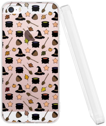 Чехол Mcover для Apple iPhone 5, iPhone 5S, iPhone SE рисунок