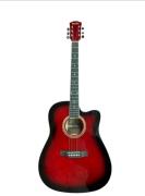 Гитара акустическая 30228541_217096244 коричневый, синий, оранжевый