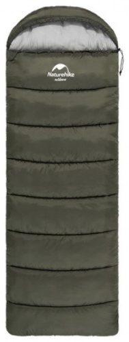 Naturehike NH20MSD07 U250S замок слева одеяло кемпинговый зеленый