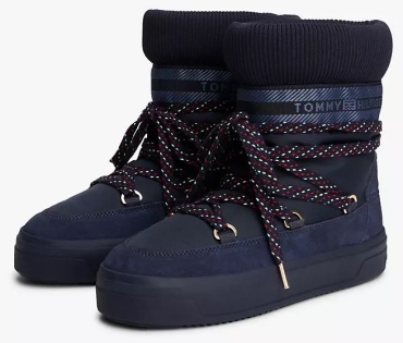 Дутики Tommy Hilfiger темно-синий