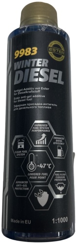 Mannol присадка 3663489 Антигель эфирная присадка 0.25 л