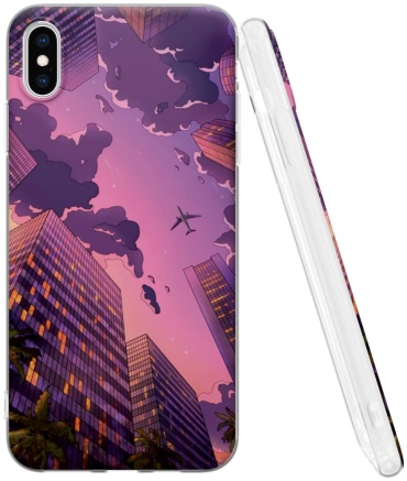 Чехол Mcover для Apple iPhone Xs Max рисунок