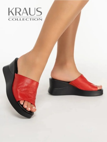 Мюли Kraus Collection красный