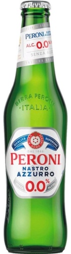 Peroni безалкогольное пиво фильтрованное, светлое 0% 0.33 л
