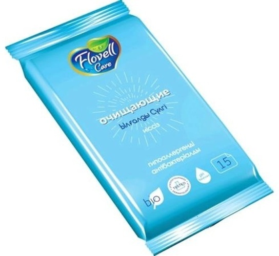 Влажные салфетки Flovell Care 220679512 15 шт
