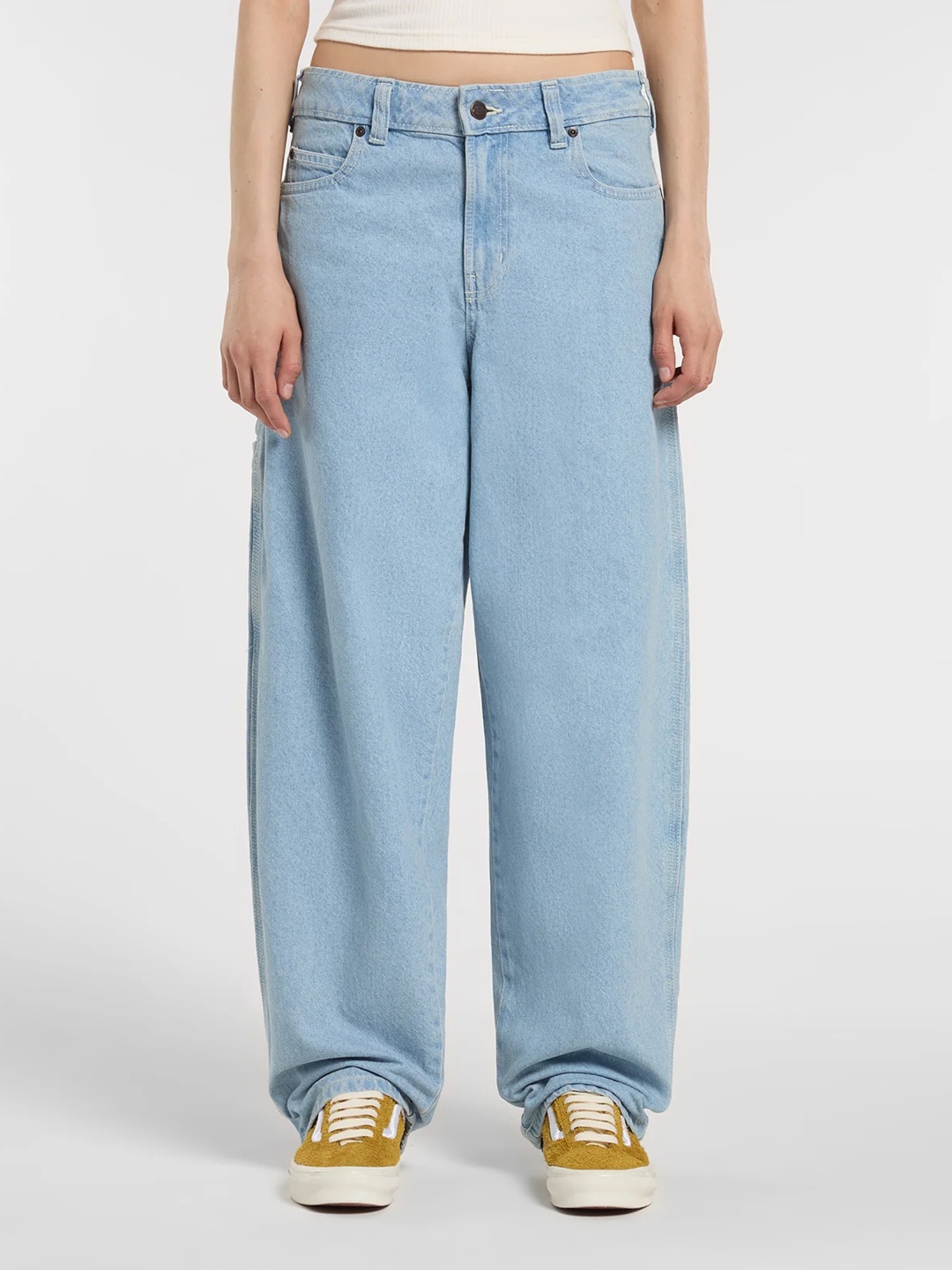 Джинсы багги Dickies голубой