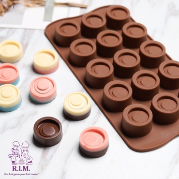 R.I.M. для конфет, для мармелада, для шоколада Round Choco, силикон