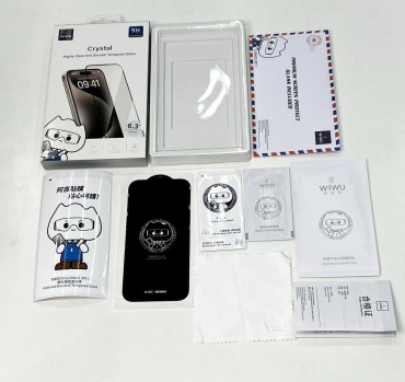 Стекло WIWU для Apple iPhone 16 KZ-001 черный