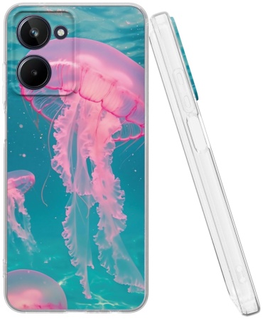 Чехол Mcover для Realme Realme 10 4G рисунок