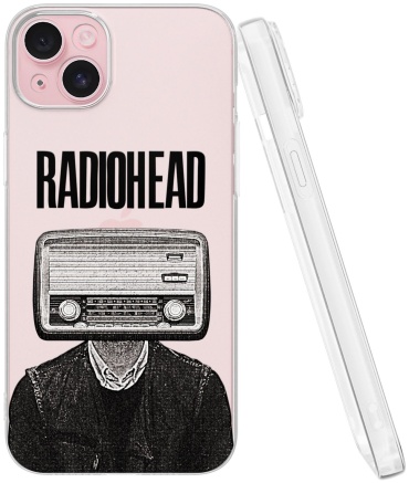 Чехол Mcover для Apple iPhone 15 Plus рисунок