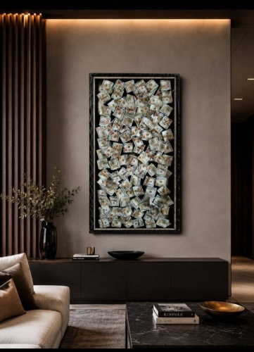Картина Икона Удовольствия в раме 65x125 см