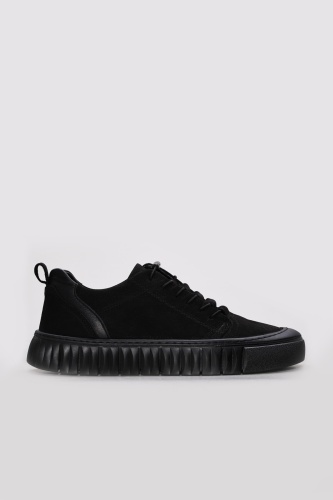 Кеды FastStep Кожаные кеды черный