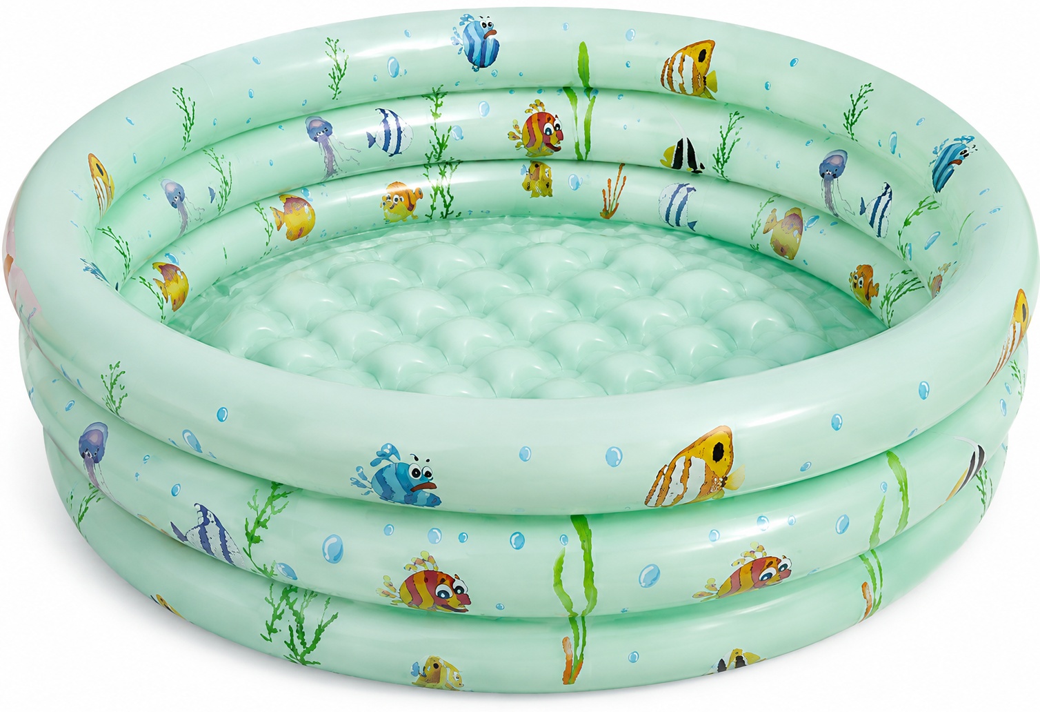 Бассейн надувной Advance Play Рыбки, 90x90x20 см