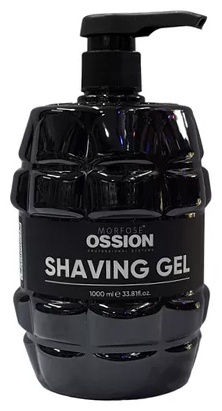 MORFOSE Ossion Гель Премиум Barber Shaving gel (black bomb) 1000мл гель для бритья 1000 мл