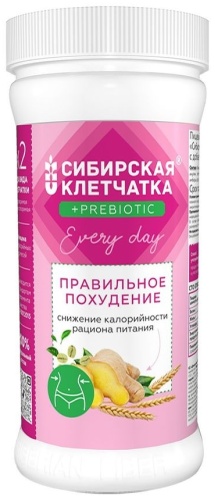 Сибирская клетчатка Правильное похудение