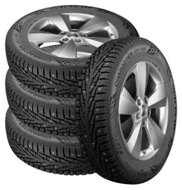 Ikon Tyres (Nokian) Character Ice 7 SUV 215/70 R16 100 T без шипов + бесплатный шиномонтаж