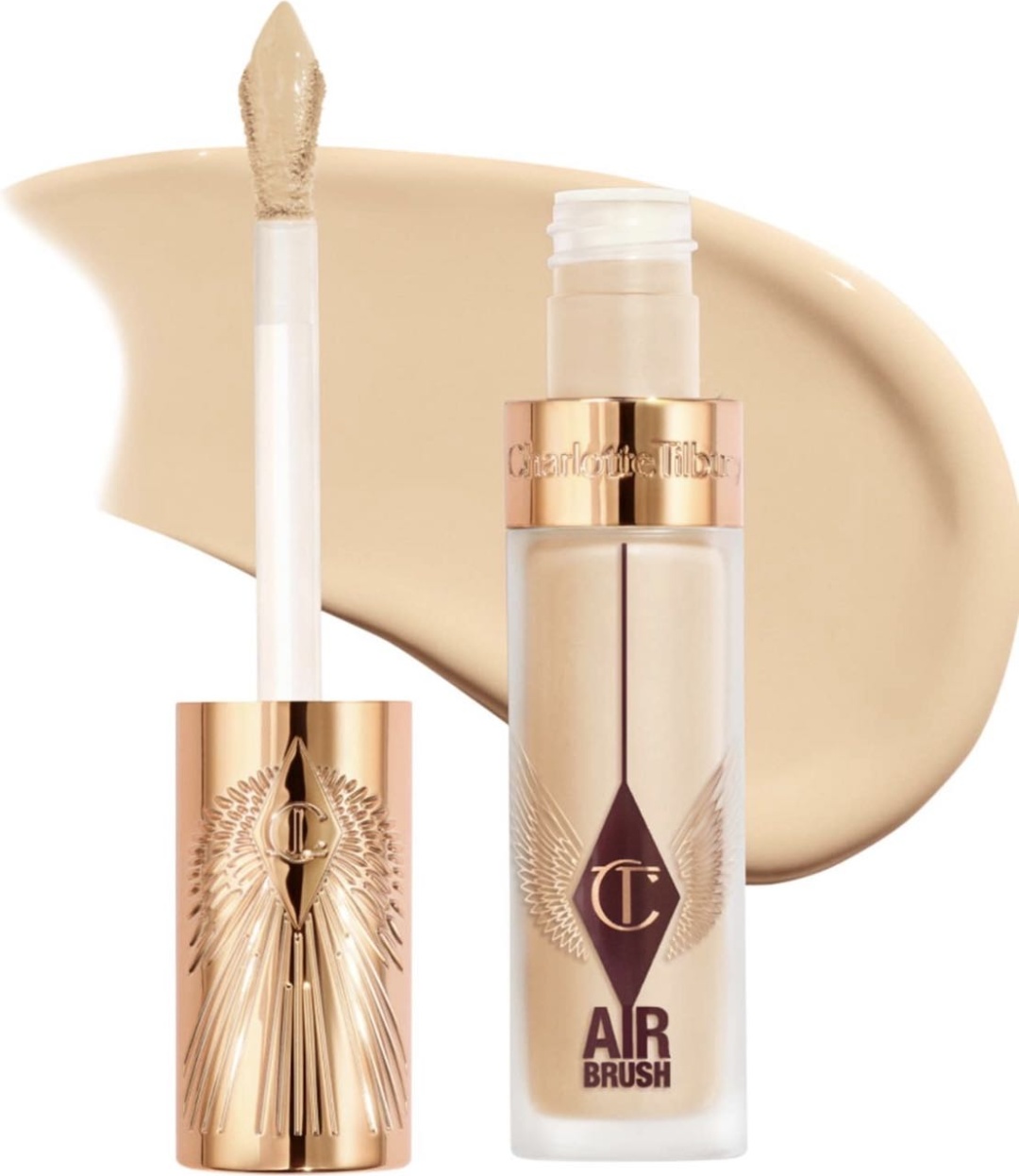 Charlotte Tilbury Airbrush Flawless Crease-Proof Long-Wear Blur Concealer консилер 4.5 Fair-Medium