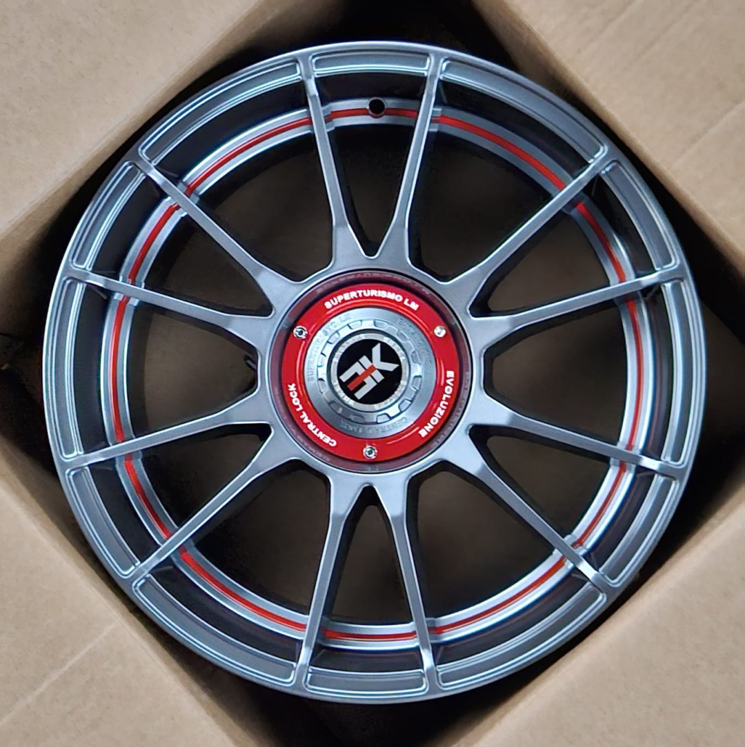 Fonyee 2024 7.5x17/5x100/114.3 D67.1 ET20 4 диска графит