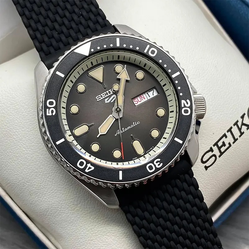Механические Seiko МЧ107 нержавеющая сталь