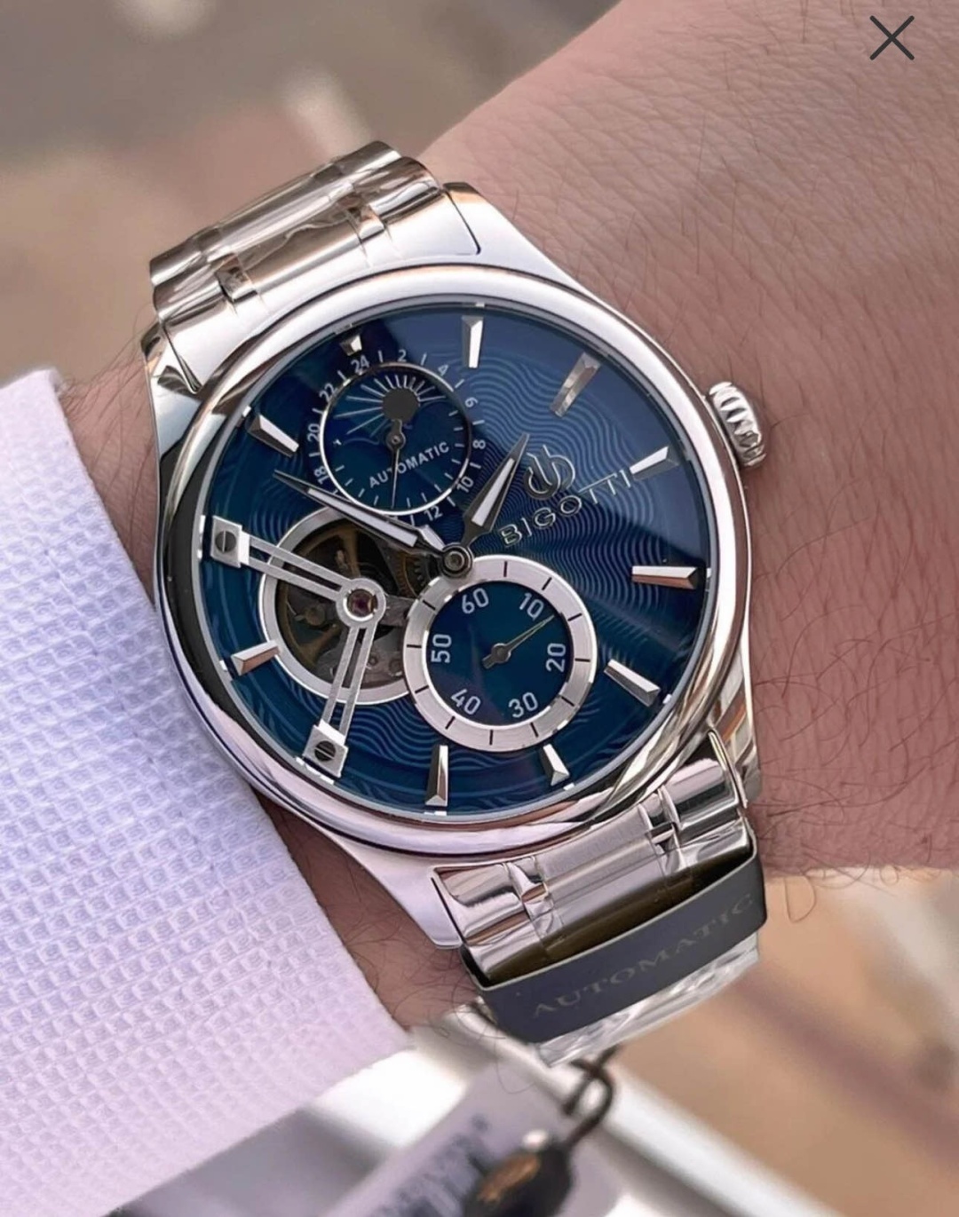 Механические Bigotti BGS.20034SUA нержавеющая сталь