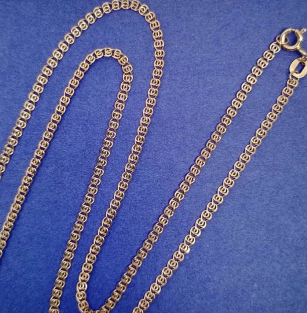 Aishen Gold AG25655 длина 55 см, вес 2.56 г золото, плетение лав