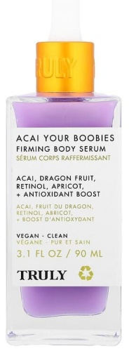 Truly Beauty Acai Your Boobies, разглаживающая сыворотка для тела, 90 мл сыворотка для тела 90 г