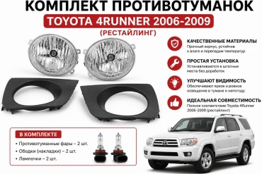 Противотуманная фара 81211-42061/81221-42061