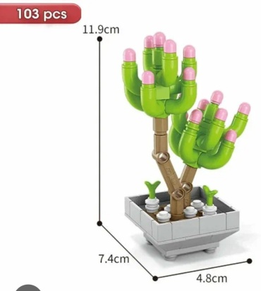 Конструктор LELEBROTHER Florist 8942-6, деталей 103 шт