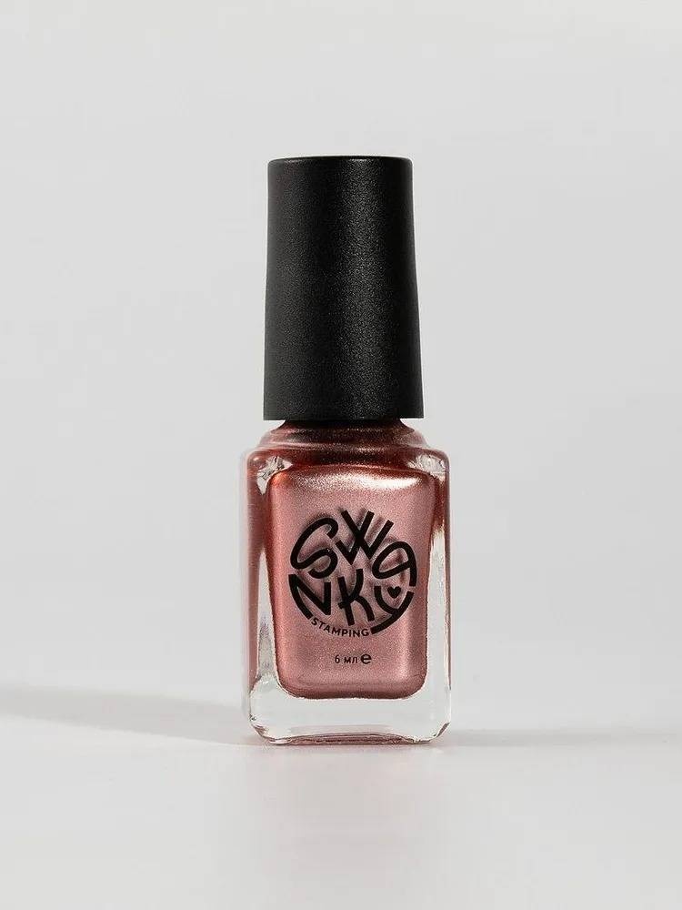 Swanky Stamping лаки для стемпинга Лак для стемпинга М03, Розовое Золото 6 мл