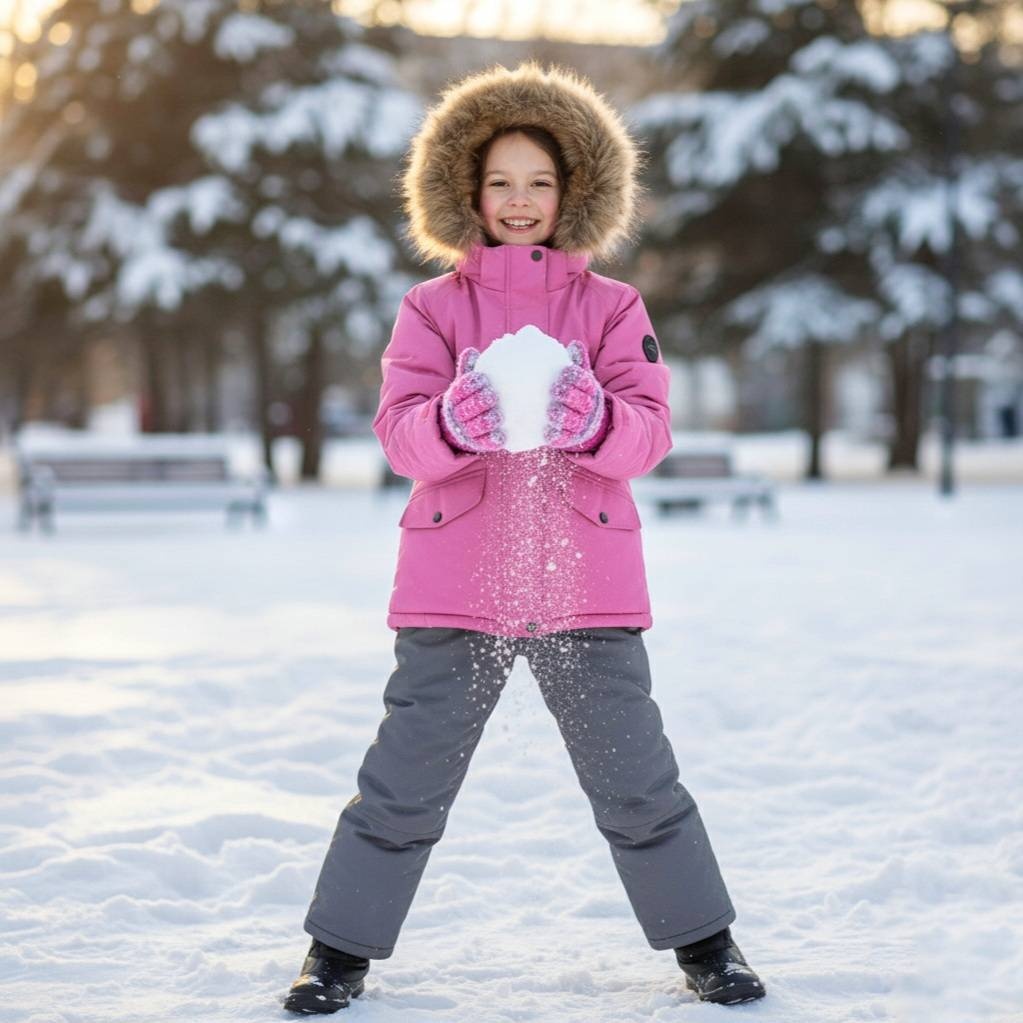 Комплект с комбинезоном SNOW FURLA розовый
