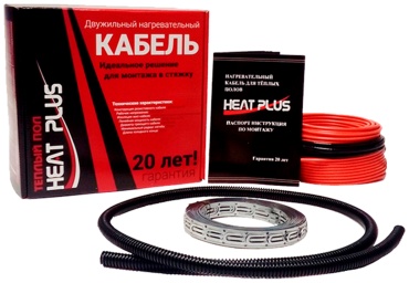 HEAT PLUS греющий кабель 200 Вт, обогрев до 1.3 кв. м