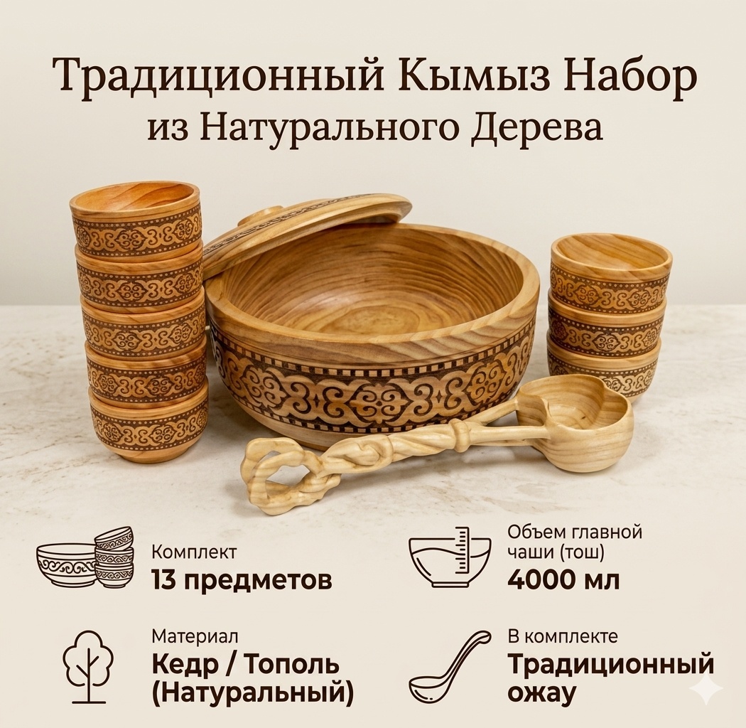 Тегеш 35х35 см, береза, 13 шт