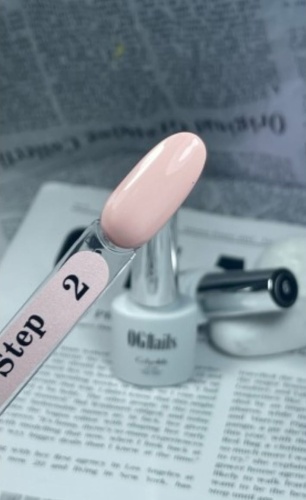 OG Nails гель-лак гель лак One step #02 Беж глянцевое 8 мл