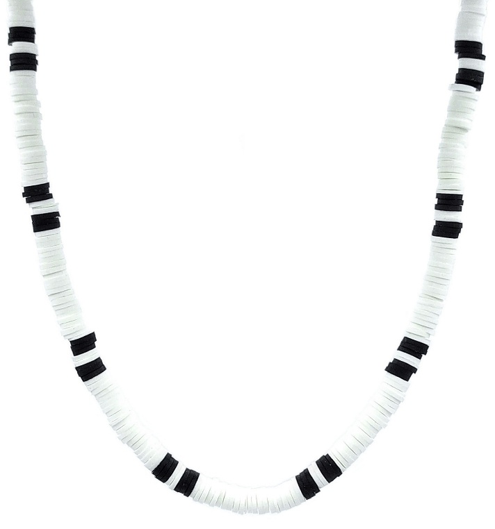Beads White 50 см