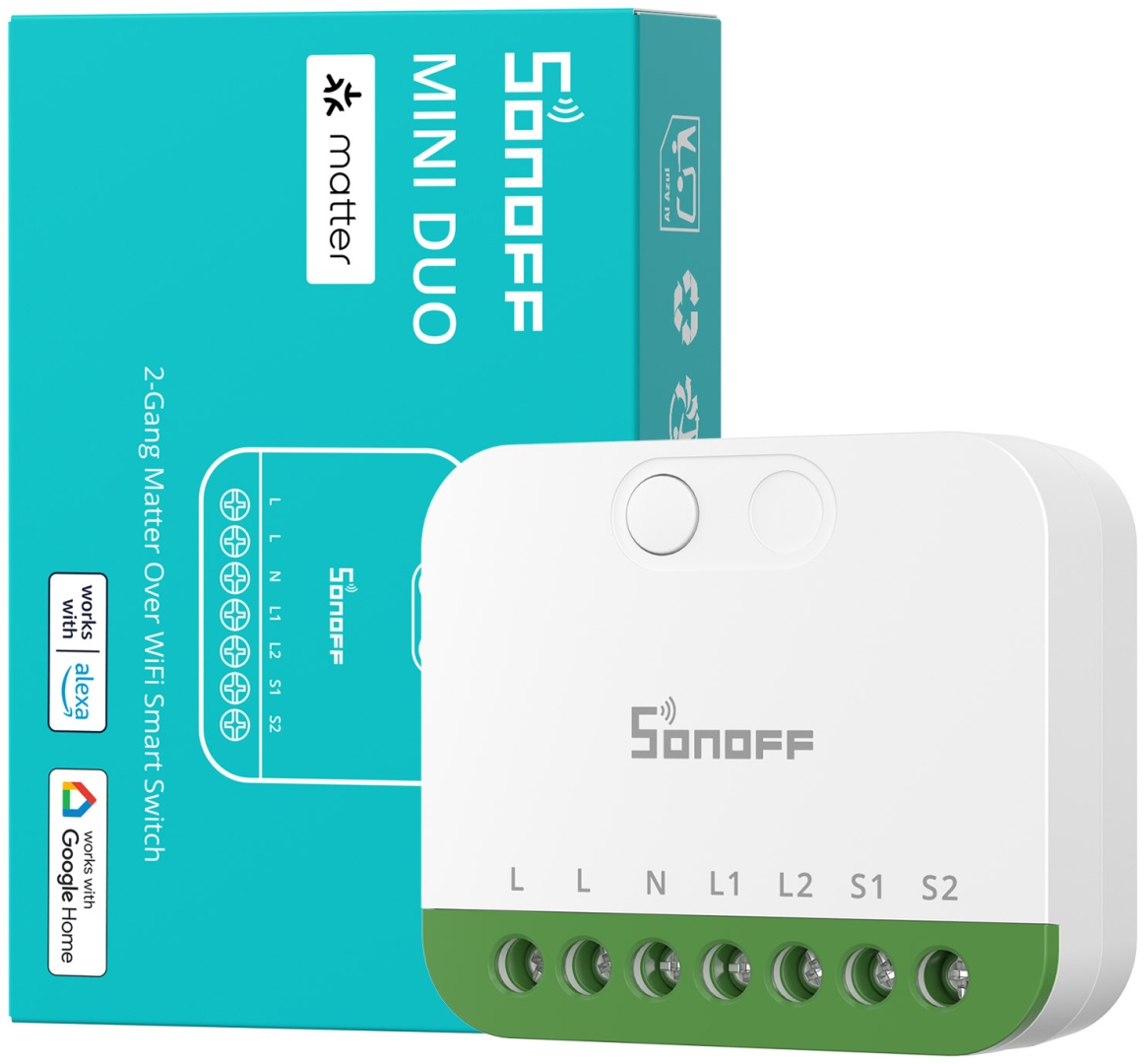 Датчик освещения SONOFF MINI-2GS, экосистема: eWelink
