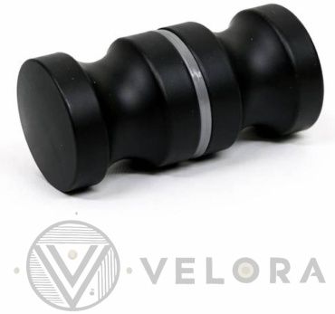 Velora ручка для стеклянной двери Z-3163-Bk, 1 шт