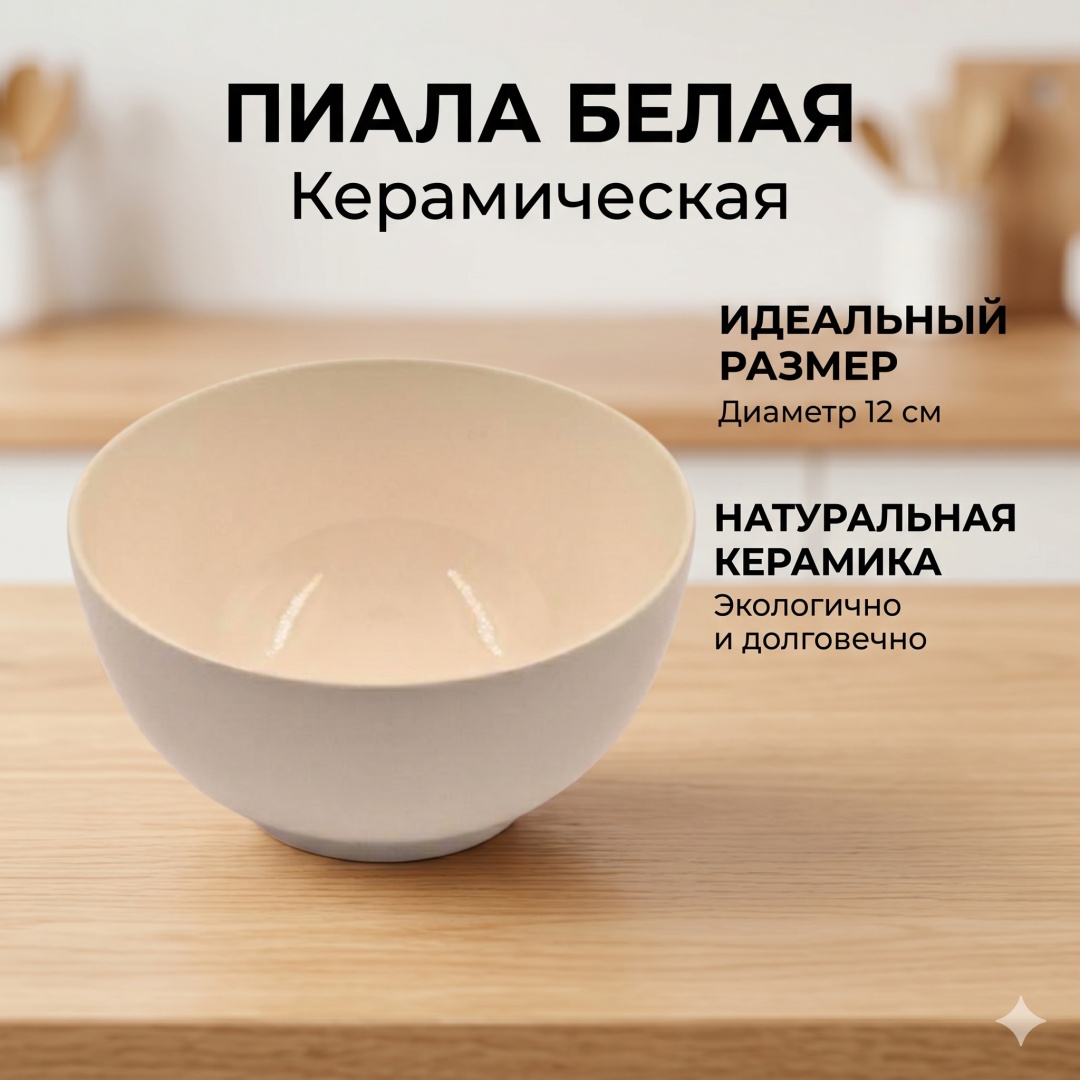 Пиала 1 шт, 300 мл, керамика