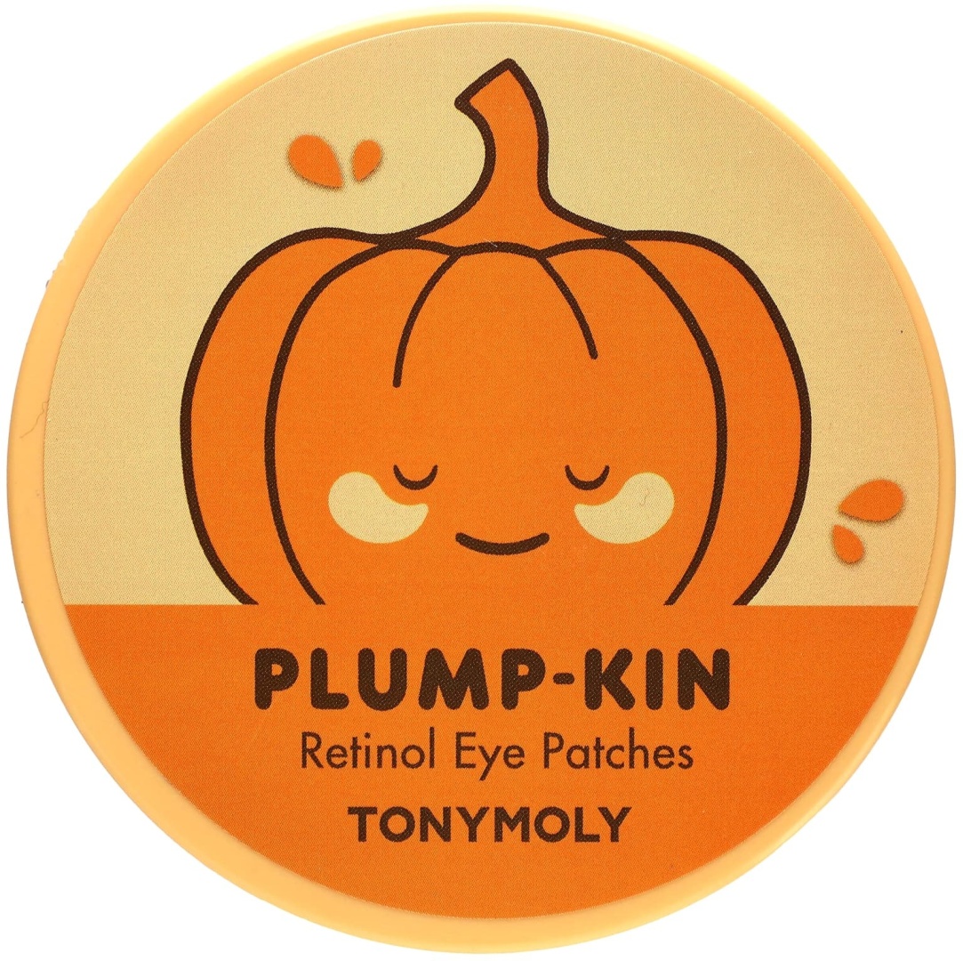 Патчи TONY MOLY тканевые Plump-Kin патчи для глаз с ретинолом, 60 патчей, 84 г для повышения упругости 60 шт