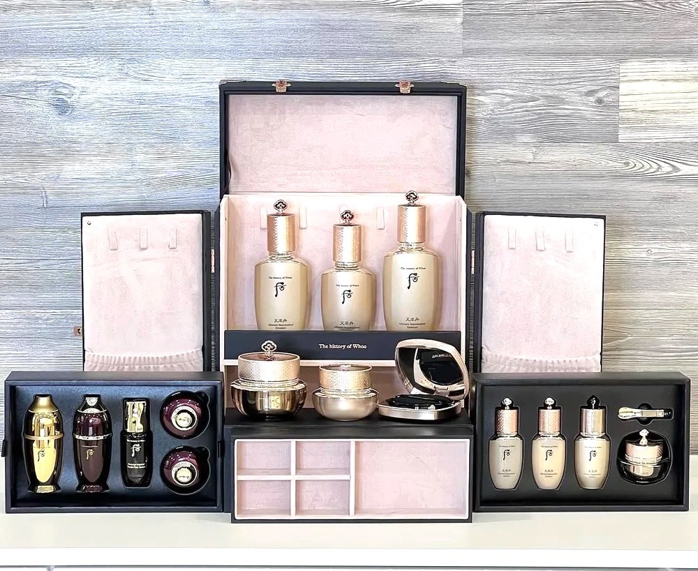 The History of Whoo Cheonyuldan 6pcs Special Set Роскошный Люксовый Лифтинг Набор По Уходу за Лицом набор по уходу за лицом для женщин